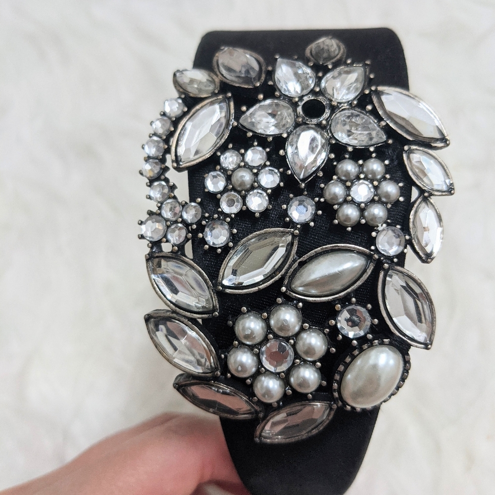 Bejeweled Broached Headband